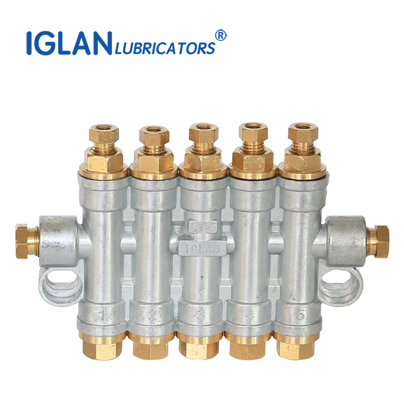 Pressurized Volumetric Durable LT-5 Oil Lubrication Distributor